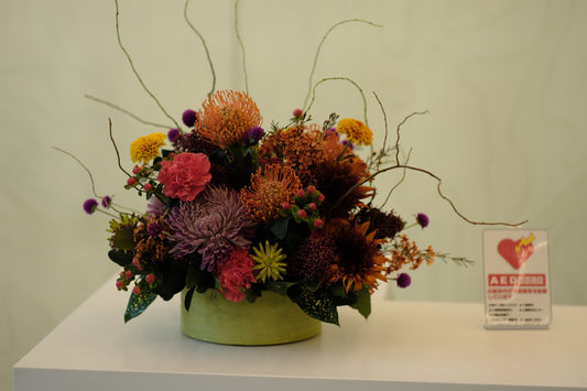 法人向け定期花サービス—毎週のお花の交換と元気なお花をお届け