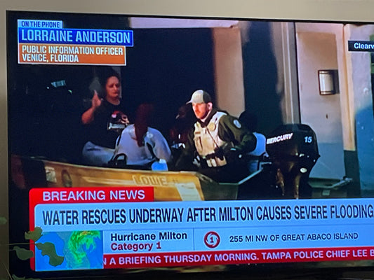 「自然災害の恐ろしさを再認識：フロリダのハリケーン