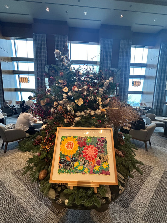 リッツカールトン東京でのお打ち合わせ｜ラグジュアリーホテルに感じた“花の力”