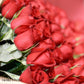 永遠の愛を誓うプロポーズ　赤バラ最高級　１０８本